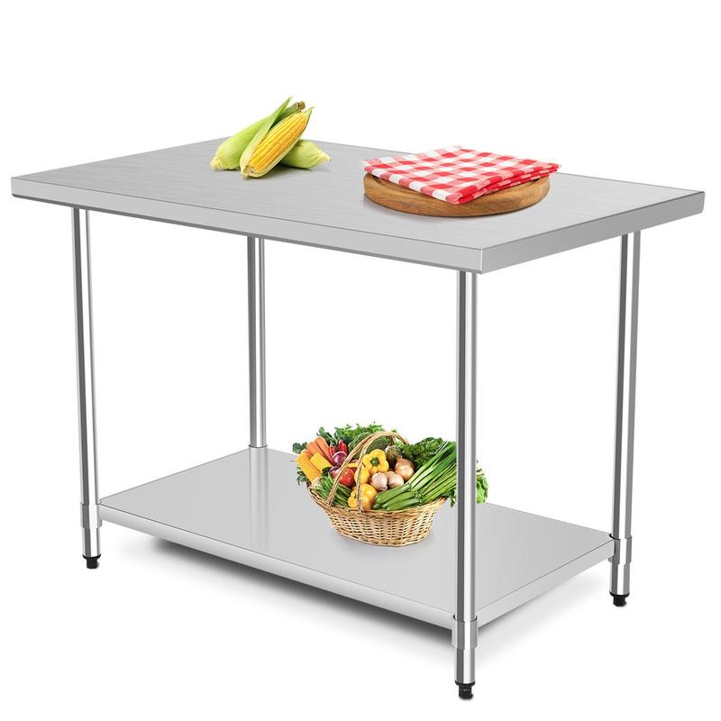 30 x 48 Inch Stainless Steel T - Commercial Kitchen Tables บทวิจารณ์และราคา