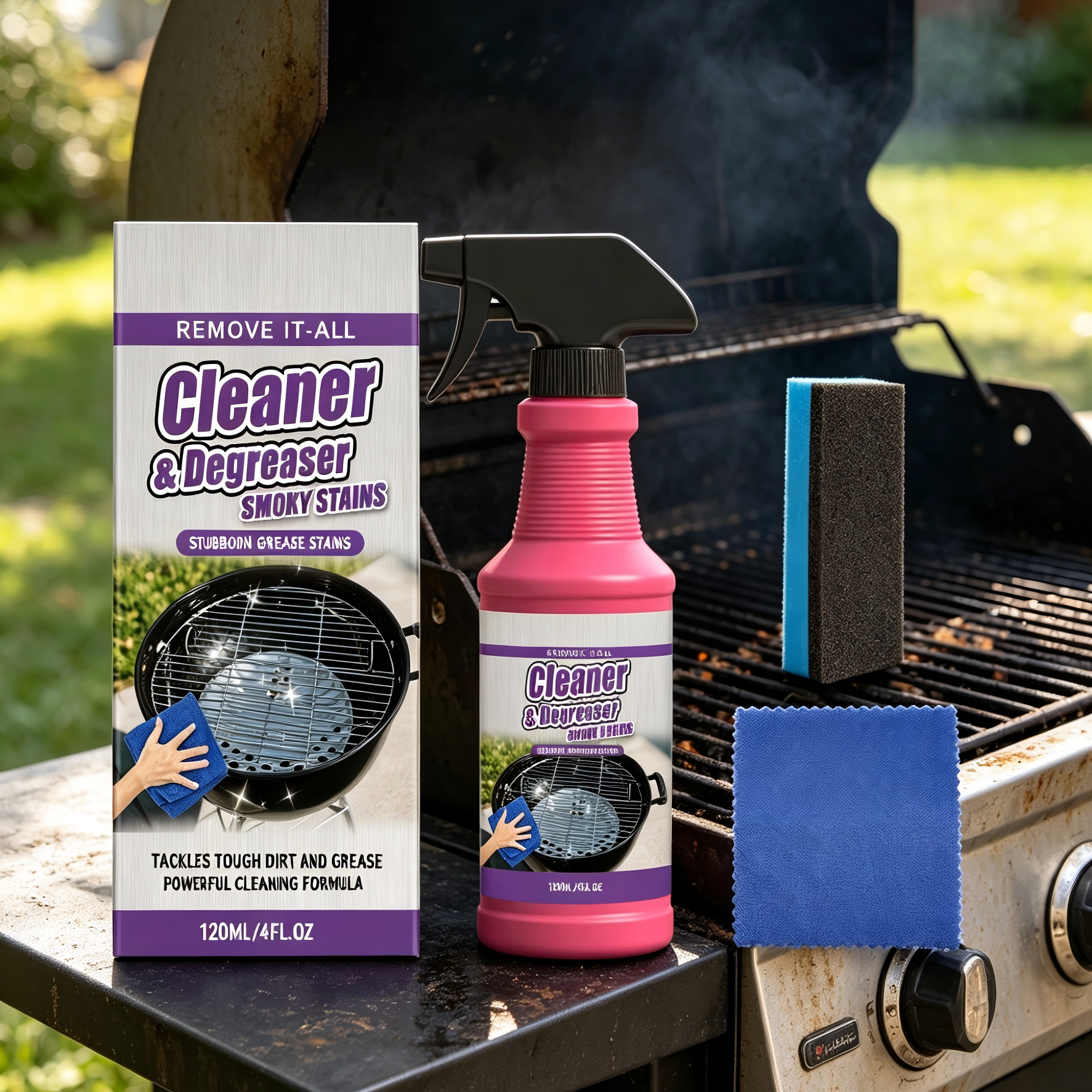 Kitchen Degreaser Cleaner Spra - Commercial Kitchen Grease Cleaner บทวิจารณ์และราคา