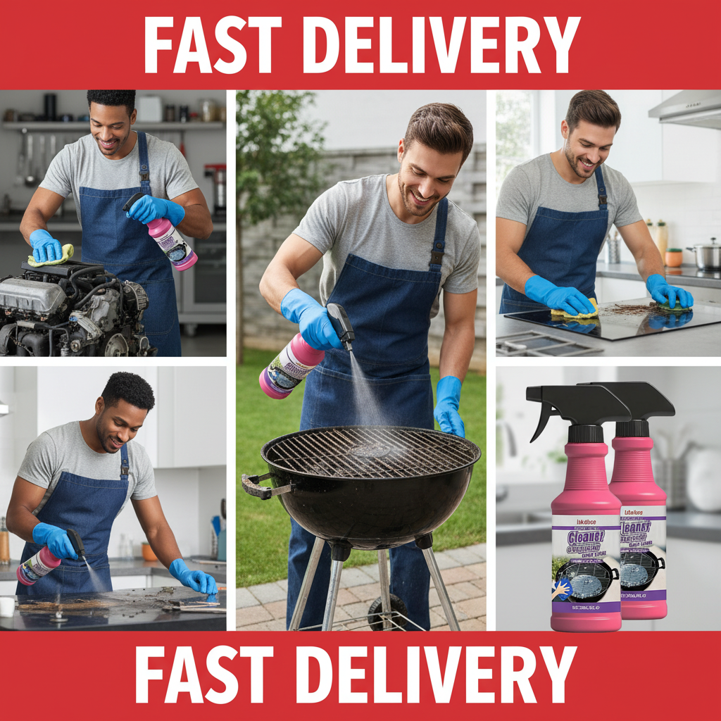1pc/1set Heavy Duty Grill Degr - Commercial Kitchen Grease Cleaner บทวิจารณ์และราคา