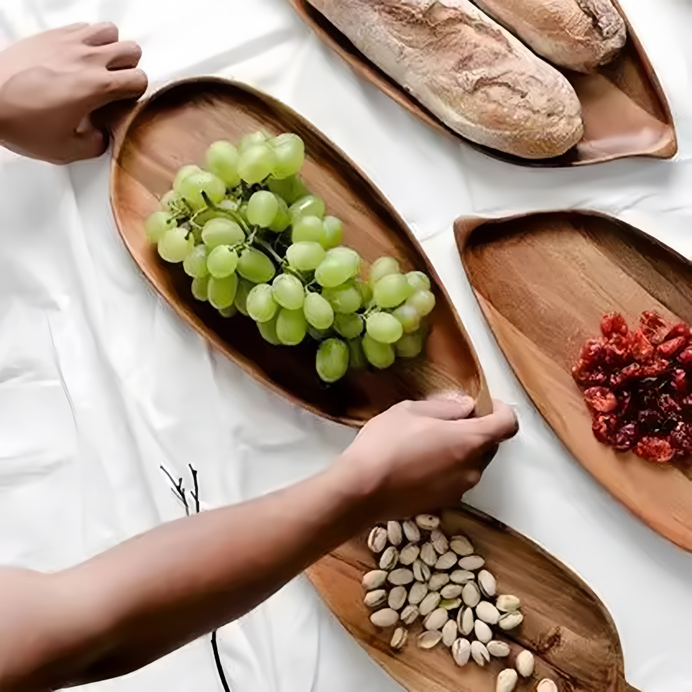 Wooden Leaf Shaped Waterproof  - Pizza Conveyor Oven บทวิจารณ์และราคา