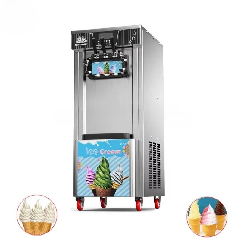 Commercial Soft Ice Cream Maki - Commercial Ice Maker บทวิจารณ์และราคา