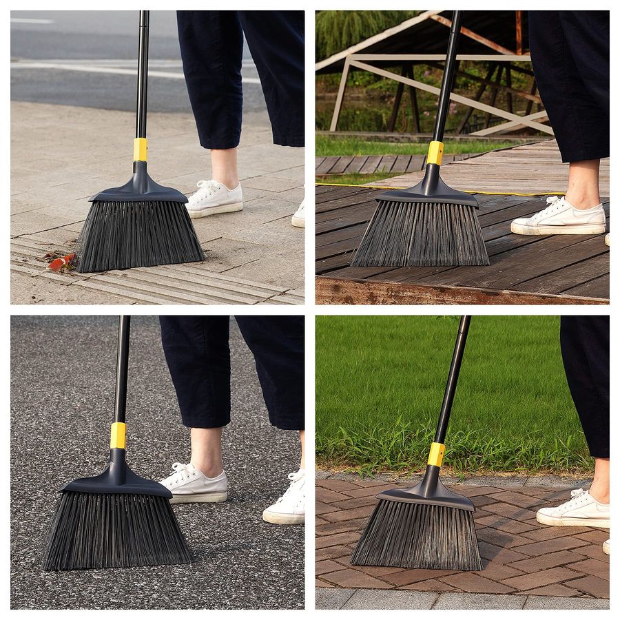 Commercial Broom Outdoor Indoo - Commercial Kitchen Broom บทวิจารณ์และราคา