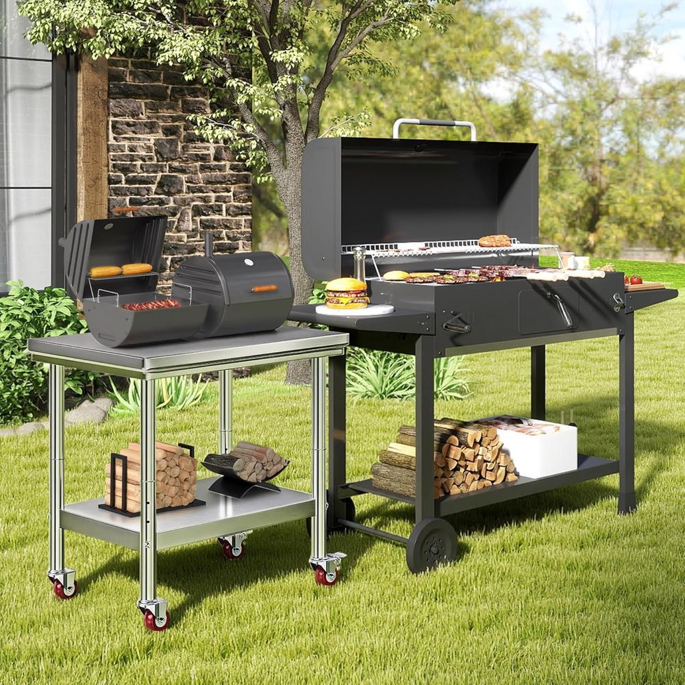 24 x 36 Commercial Stainless S - Commercial Kitchen Tables บทวิจารณ์และราคา