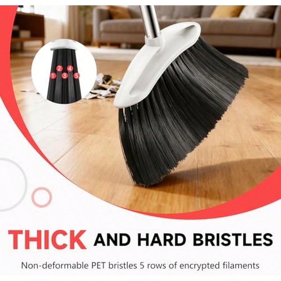 Heavy Duty Broom, 54-Inch Adju - Commercial Kitchen Broom บทวิจารณ์และราคา