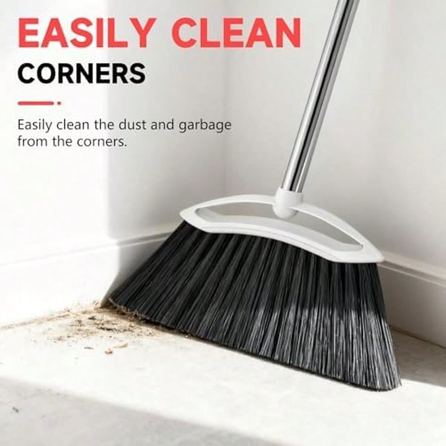 Heavy Duty Broom, 54-Inch Adju - Commercial Kitchen Broom บทวิจารณ์และราคา