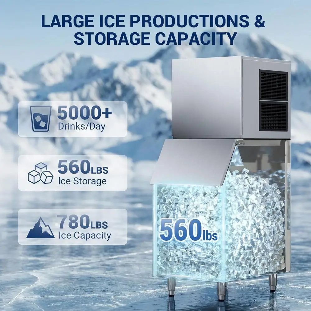 NSF Commercial Ice Machine 780 - Commercial Ice Maker บทวิจารณ์และราคา