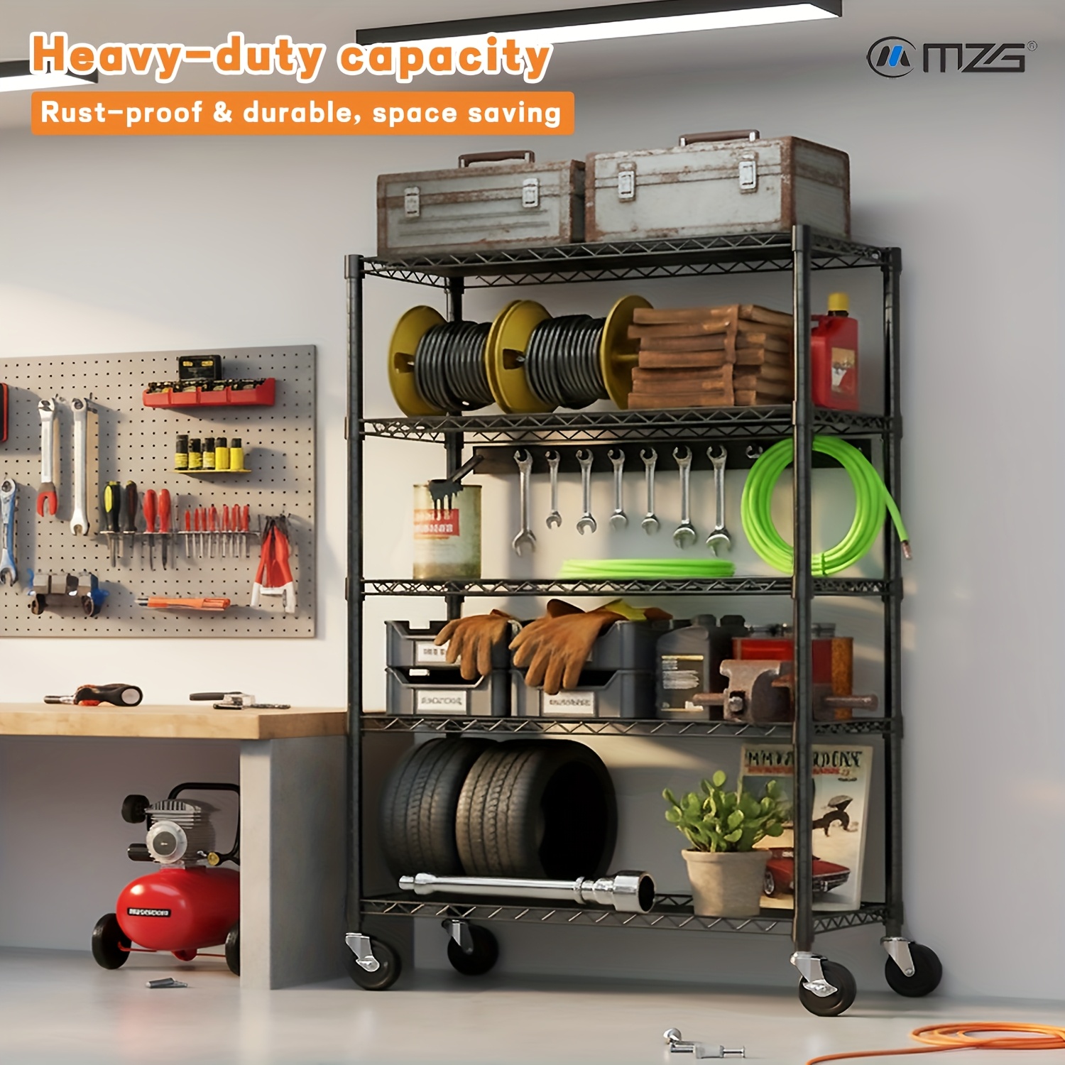MZG Heavy-Duty Adjustable 5/4  - Commercial Kitchen Youtube บทวิจารณ์และราคา