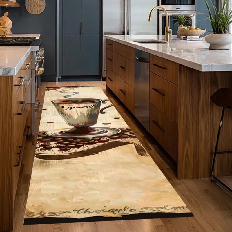 Coffee Rug Kitchen Mat Artisti - Commercial Kitchen In Your Home บทวิจารณ์และราคา