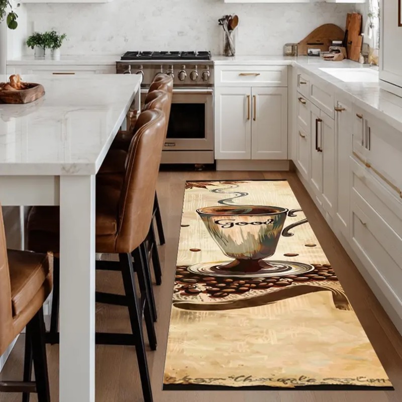 Coffee Rug Kitchen Mat Artisti - Commercial Kitchen In Your Home บทวิจารณ์และราคา