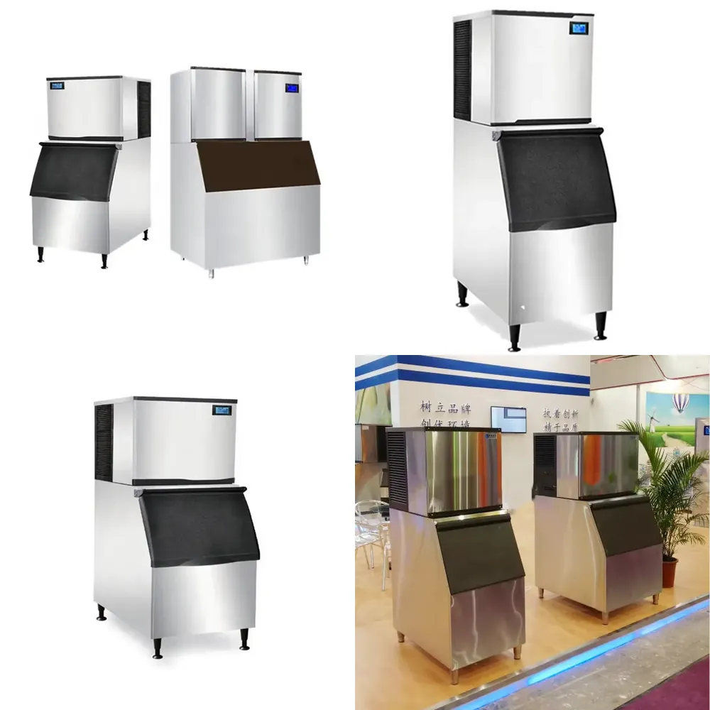 Industrial 700kg 900kg 100kg C - Commercial Ice Maker บทวิจารณ์และราคา